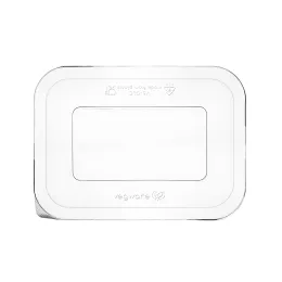 Couvercle PLA Bio Gourmet (5) 255x186x15mm